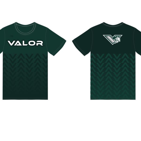 Valor V Sublimated T Shirt Thumbnail