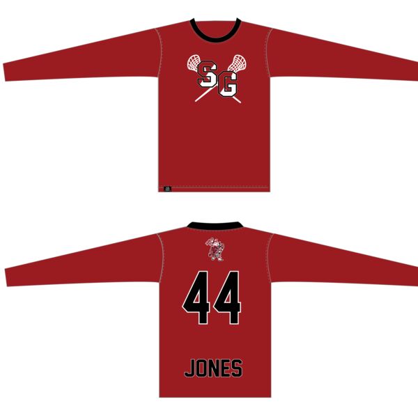 Tartan Crimson Long Sleeve Shirt Thumbnail